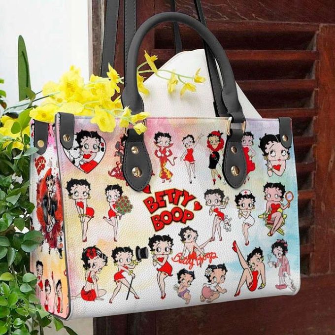 Betty Boop 3 Leather Bag For Women Gift 2