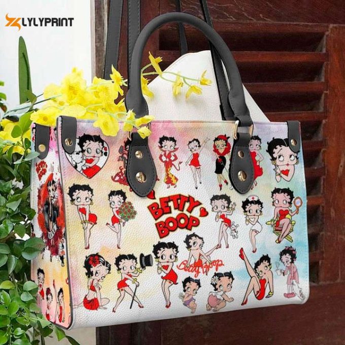 Betty Boop 3 Leather Bag For Women Gift 1