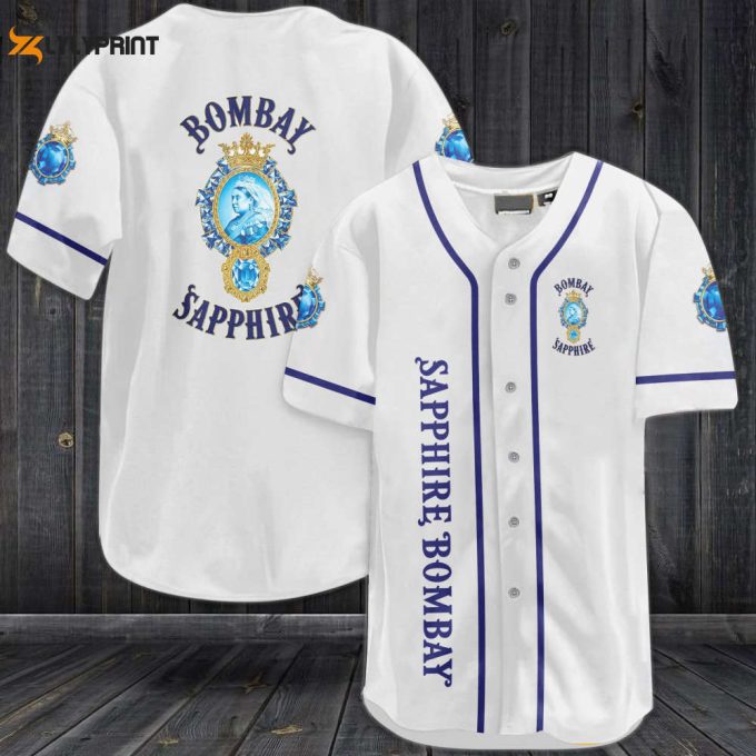 Bombay Sapphire Baseball Jersey 1