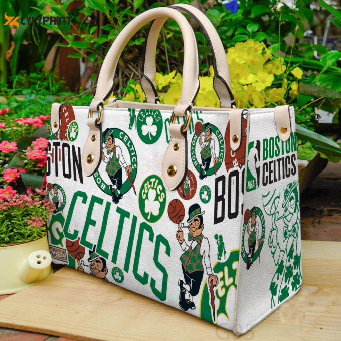 Boston Celtics Leather Bag G95 1