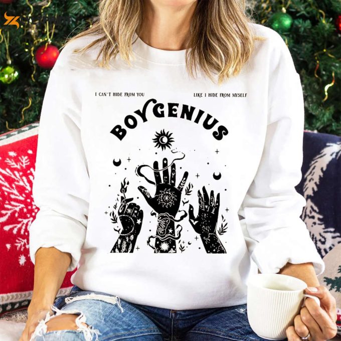 Boygenius Merch T-Shirt Sweatshirt Hoodie, Boygenius Band 2023 Tour Shirt, Indie Rock Music Tour 2023 Merch, Indie Music, Reset Tour 2023 1