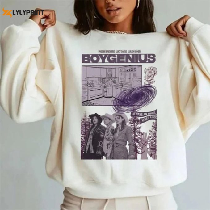 Boygenius Reset Concert Tour 2023 Shirt: Indie Rock Tee For Fans 1