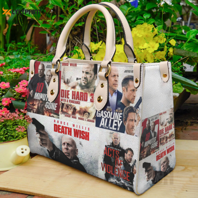 Bruce Willis Leather Bag For Women Gift 1