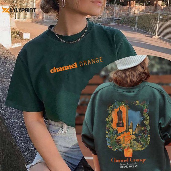 Channel Orange Sweatshirt, Frank Sweatshirt, Blonde Album Graphic Tee, With Name On Sleeve, Unisex Shirt, Gift For Fans 1