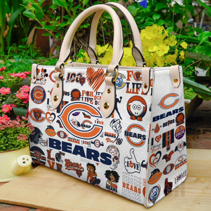 Chicago Bears Lover Leather Bag For Women Gift 2