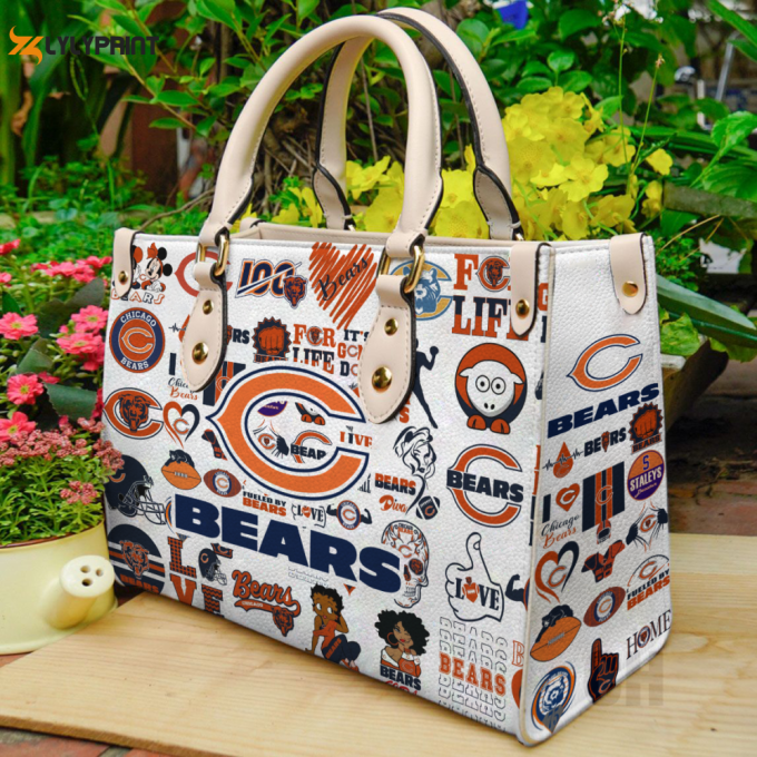 Chicago Bears Lover Leather Bag For Women Gift 1