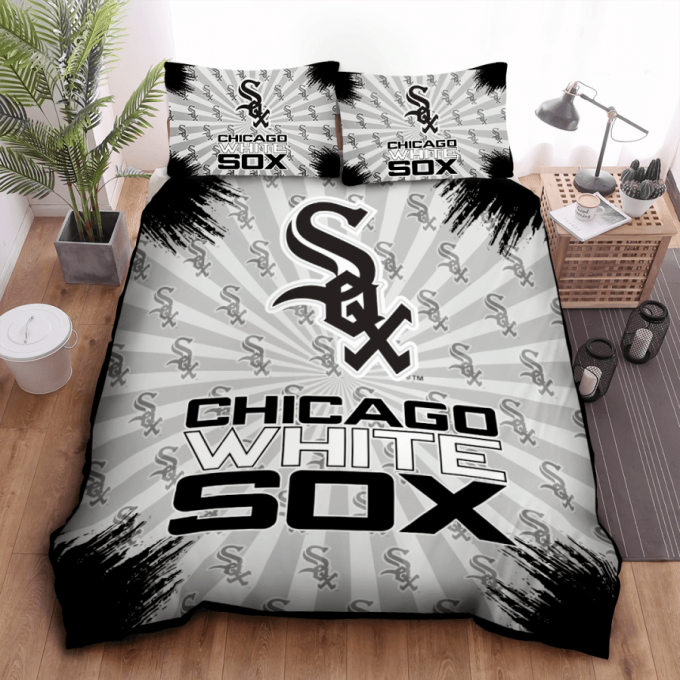 Chicago White Sox Duvet Cover Bedding Set Gift For Fans 2