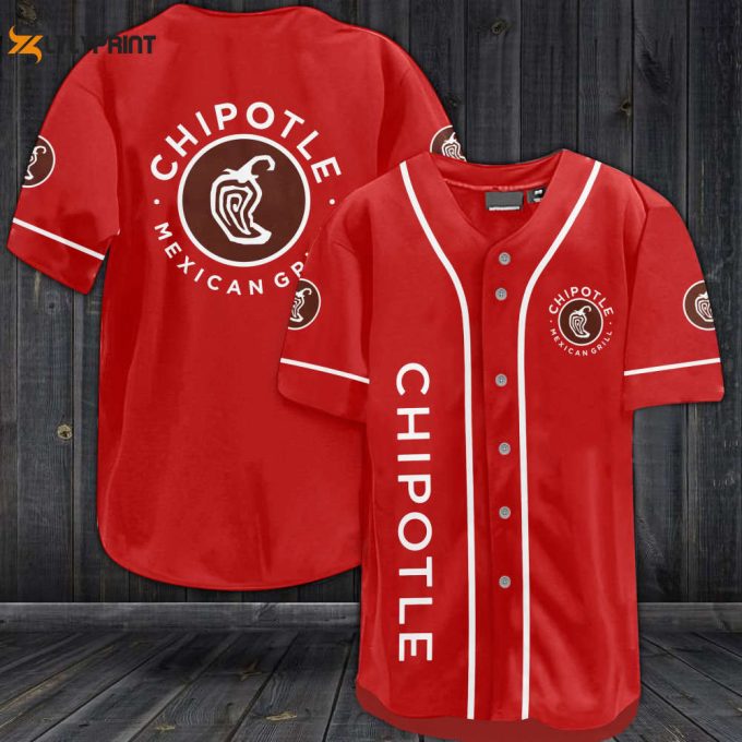 Chipotle Mexican Grill Baseball Jersey 1