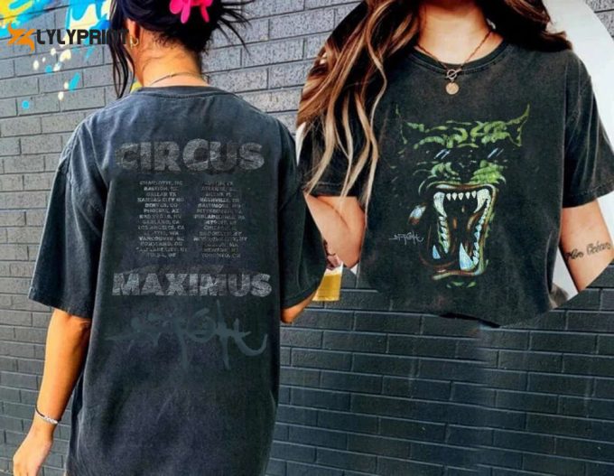 Circus Maximus Tour 2023 Shirt - Travis Scott Utopia Live: Rodeo Collection 1