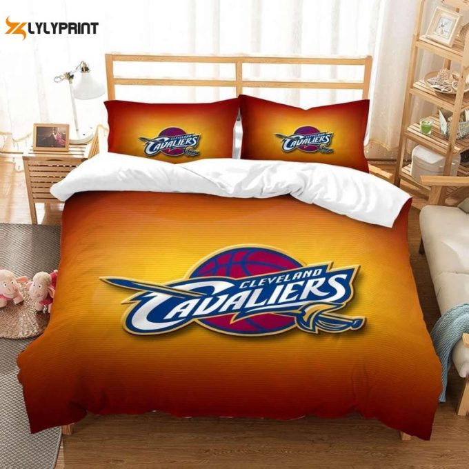 Cleveland Cavaliers Et Duvet Cover Bedding Set Gift For Fans 1