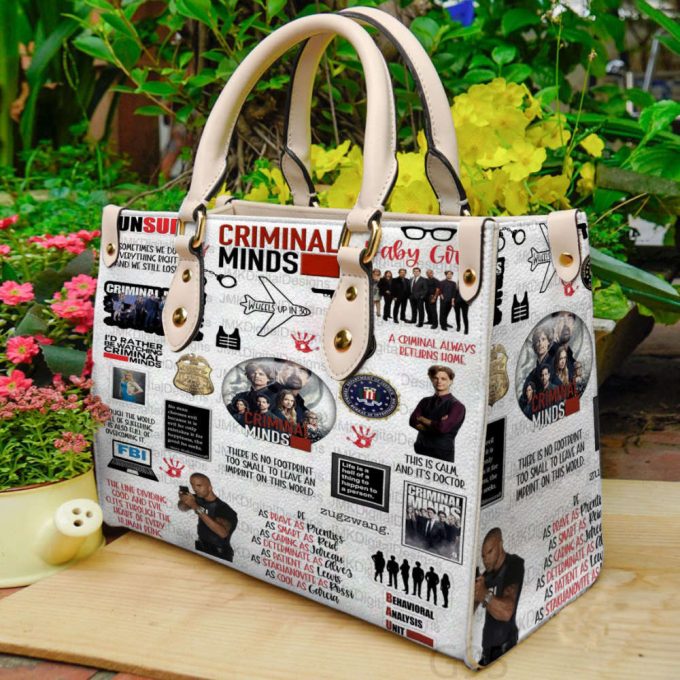 Criminal Minds Lover Hand Leather Bag For Women Gift 2