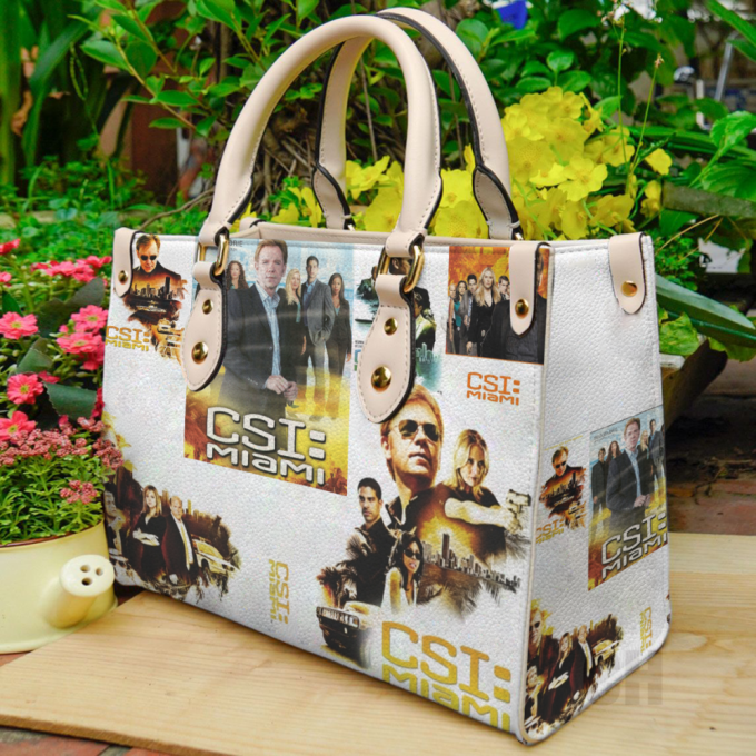 Csi Miami Leather Bag For Women Gift 2