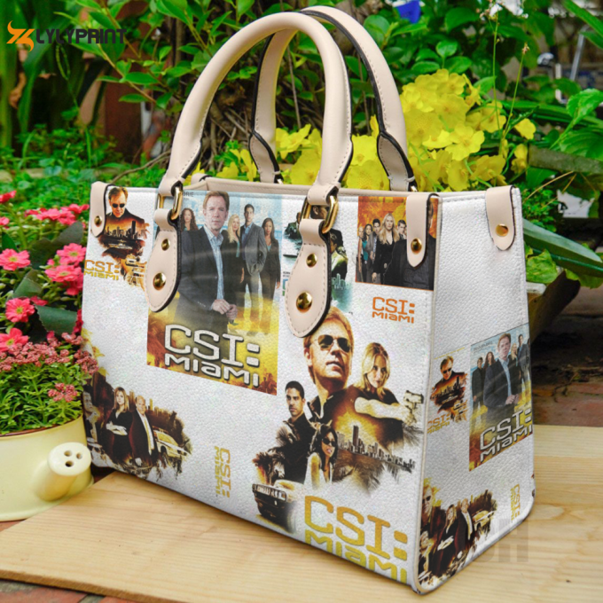 Csi Miami Leather Bag For Women Gift 1