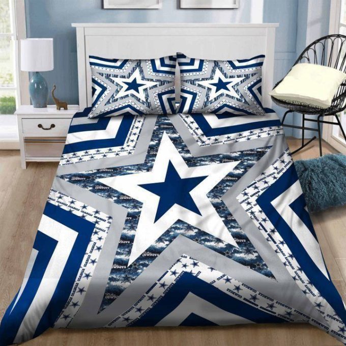 Dallas Cowboys Duvet Cover Bedding Set Gift For Fans 2