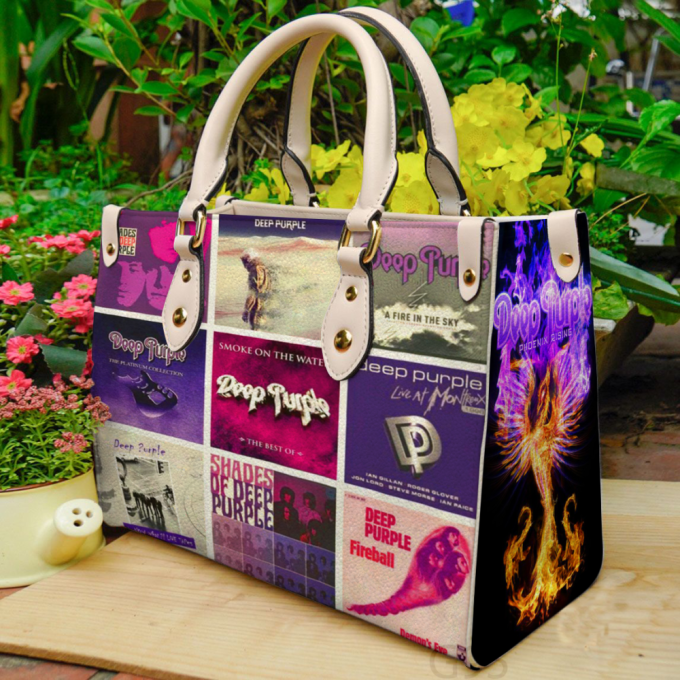 Deep Purple 1 Leather Bag For Women Gift 2