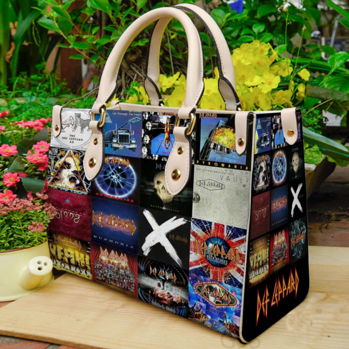 Def Leppard Leather Bag For Women Gift 2