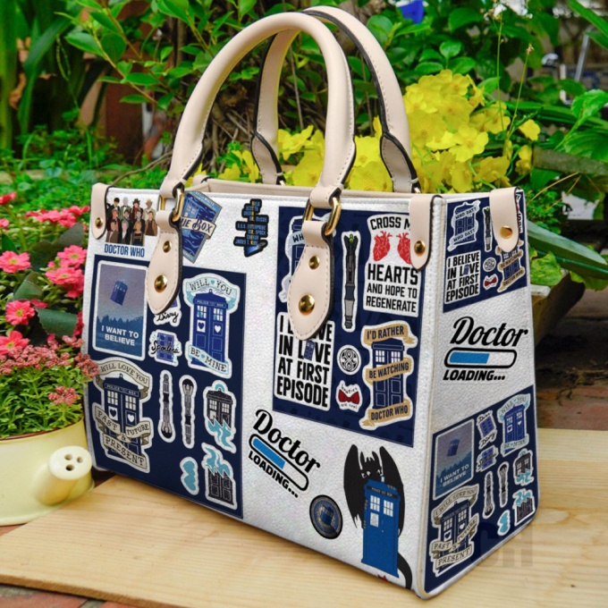 Doctor Who Leather Bag For Women Gift 2