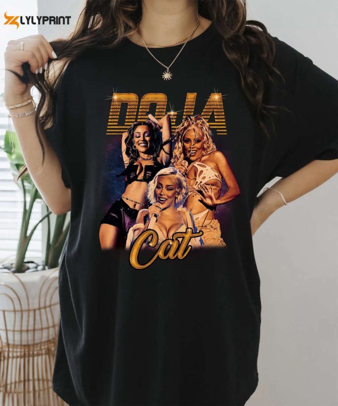 Retro Doja Cat Fan Shirt - 90S Style For Men &Amp;Amp; Women 1