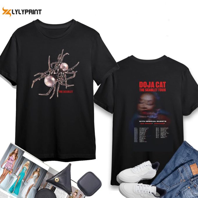 Scarlet Tour 2023 Doja Cat Shirt - Merchandise And Fan Gift With Graphic Design 1