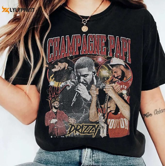 Drake Retro Vintage Style 90’S Shirt 1