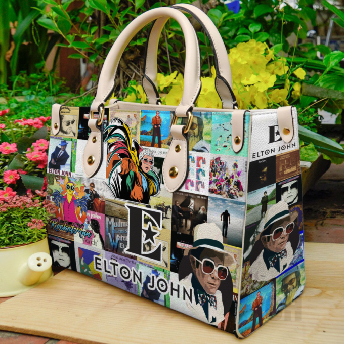 Elton John Hand Leather Bag For Women Gift 2