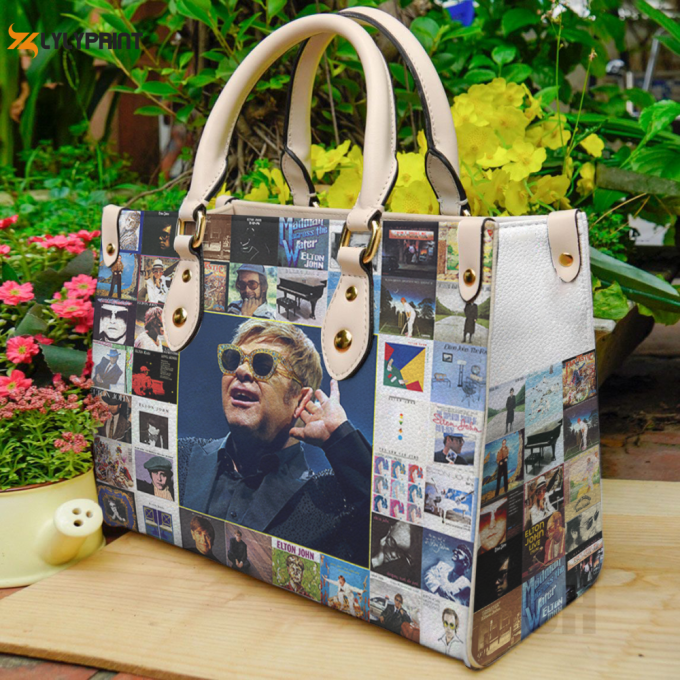 Elton John Lover Leather Bag For Women Gift 1