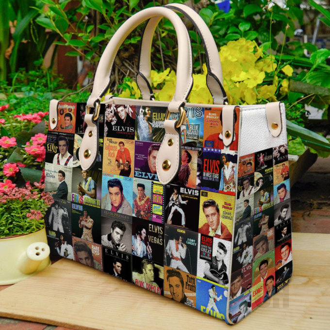 Elvis Presley Lover Leather Bag For Women Gift 2