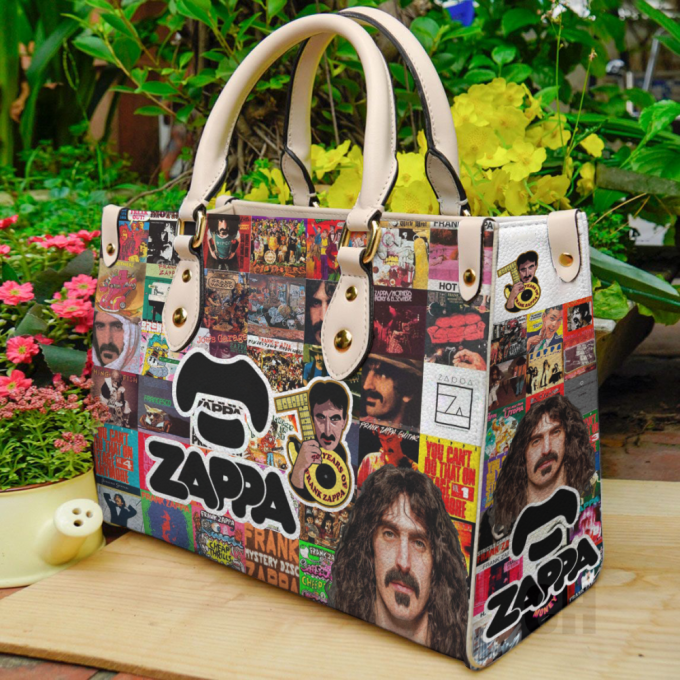 Frank Zappa Lover Leather Bag For Women Gift 2