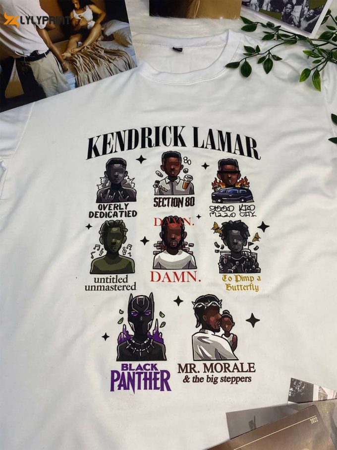 Funny Kendrick Lamar Full Album Shirt 1