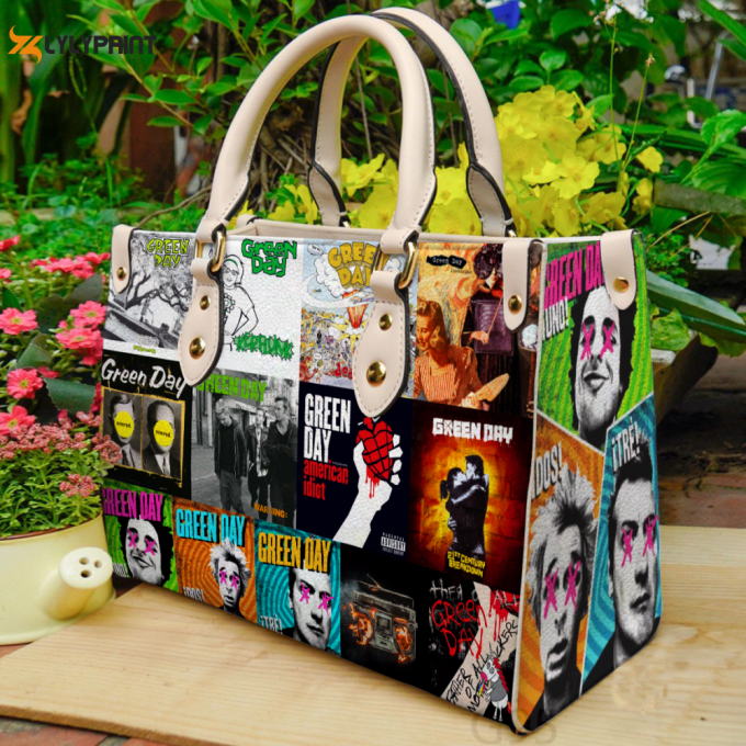 Green Day Leather Bag For Women Gift 1