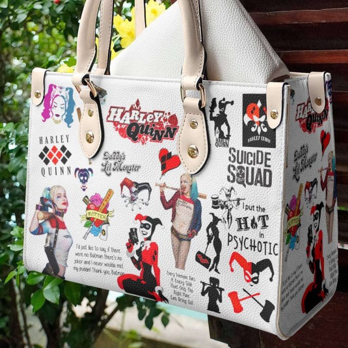 Harley Quinn 1 Leather Bag For Women Gift 2