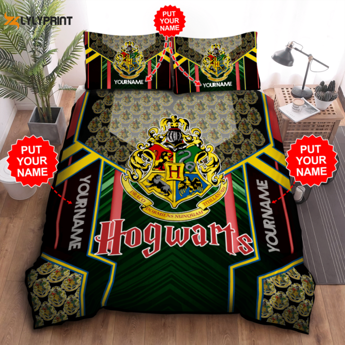 Harry Potter Duvet Cover Bedding Set Gift For Fans 1