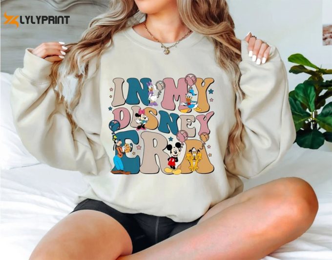 In My Disney Era Sweatshirt, Retro Walt Disney World Shirt, Girls Trip Disney Shirt, Disney Family Shirts, Disneyland Vacation Matching Tee 1