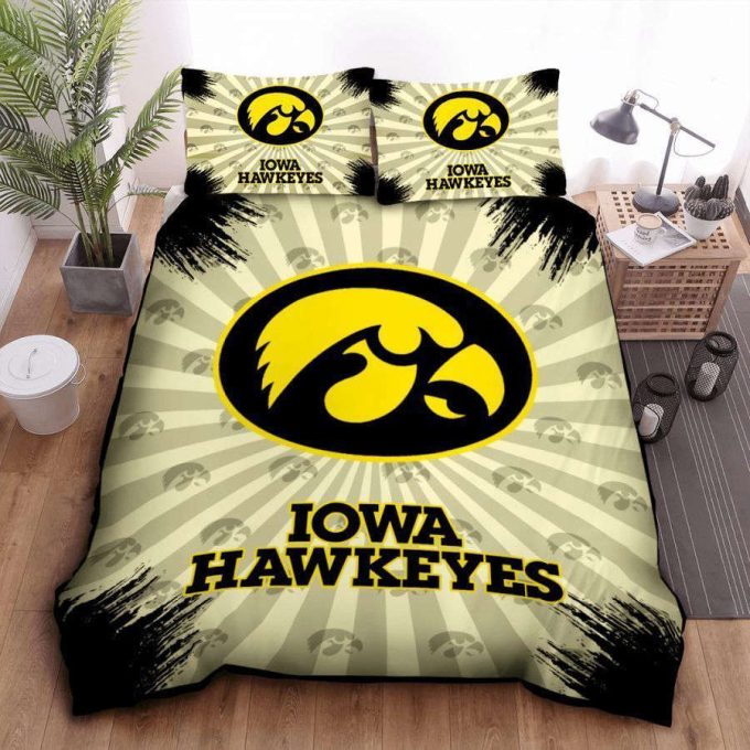 Iowa Hawkeyes Duvet Cover Bedding Set Gift For Fans 2