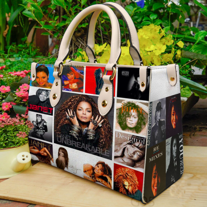 Janet Jackson 1 Leather Bag For Women Gift 2