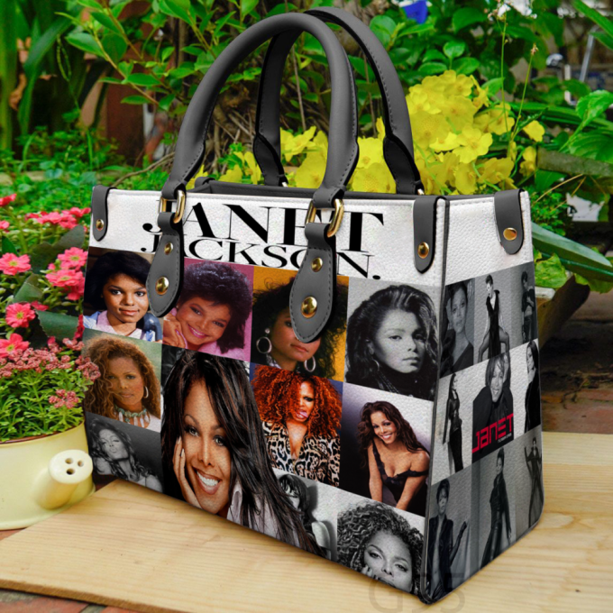 Janet Jackson Leather Bag For Women Gift 2