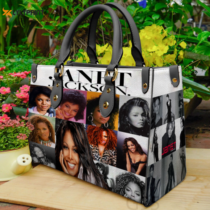 Janet Jackson Leather Bag For Women Gift 1