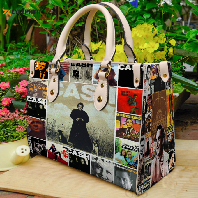 Johnny Cash 1 Leather Bag For Women Gift 1