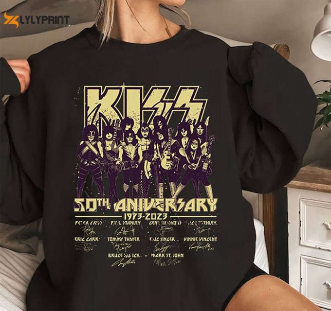 Kiss End Of The Road Shirt, Thank You For The Memories Short Sleeve Sweater 1