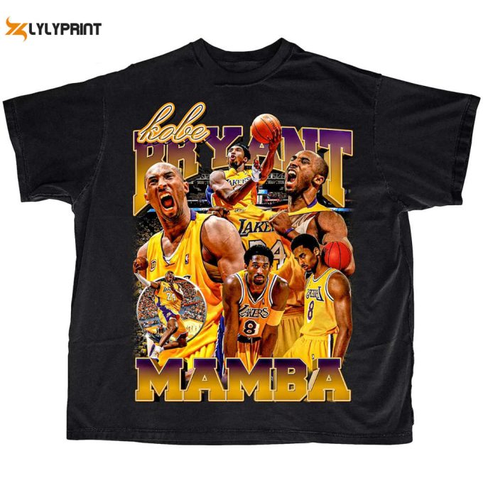 Kobe Bryant, Mamba, Homage, Shirt 1