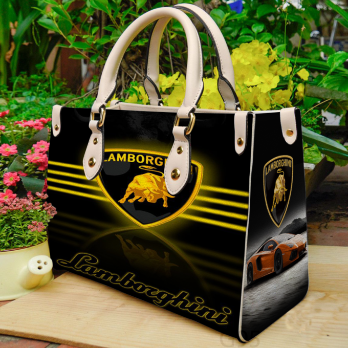 Lamborghini Leather Bag For Women Gift 2