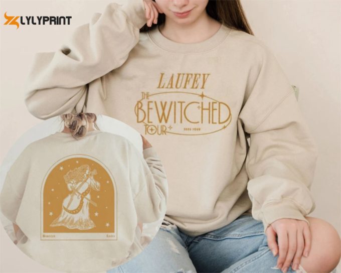 Laufey The Bewitched Tour 2023 Shirt, Vintage Laufey Graphic Shirt, Retro Sweatshirt, Laufey T-Shirt, Laufey The Bewitched Tour 2023 T-Shirt 1