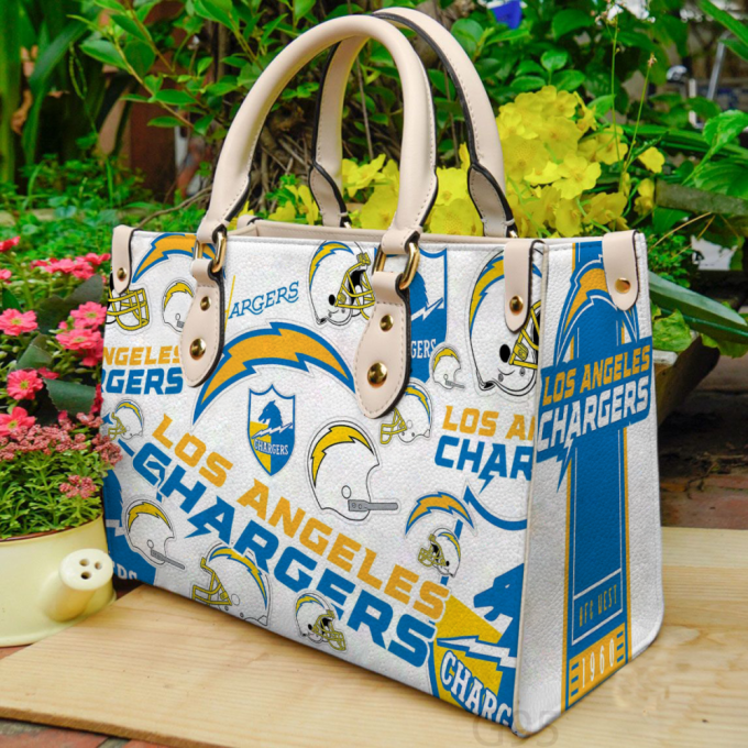 Los Angeles Chargers A1 Leather Bag G95 2