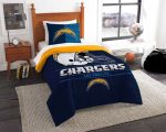 Los Angeles Chargers Duvet Cover Bedding Set   Gift for Fans