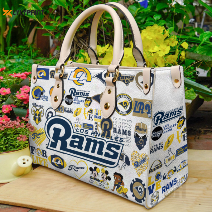 Los Angeles Rams Lover Leather Bag For Women Gift 1