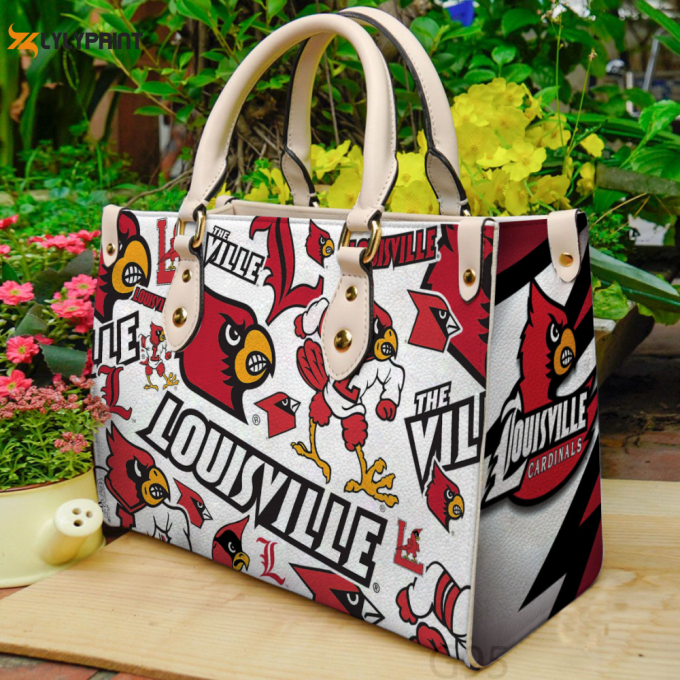 Louisville Cardinals A1 Leather Bag G95 1