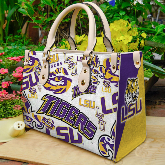 Lsu Tigers Love A1 Leather Bag G95 2