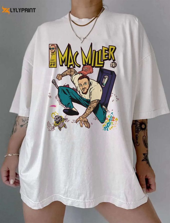 Mac Miller Vintage Shirt, Vintage Rap Tee, Mac Self Care Shirt, Mac Swimming Shirt, Hip Hop Shirt, Mac Fan Gift 1