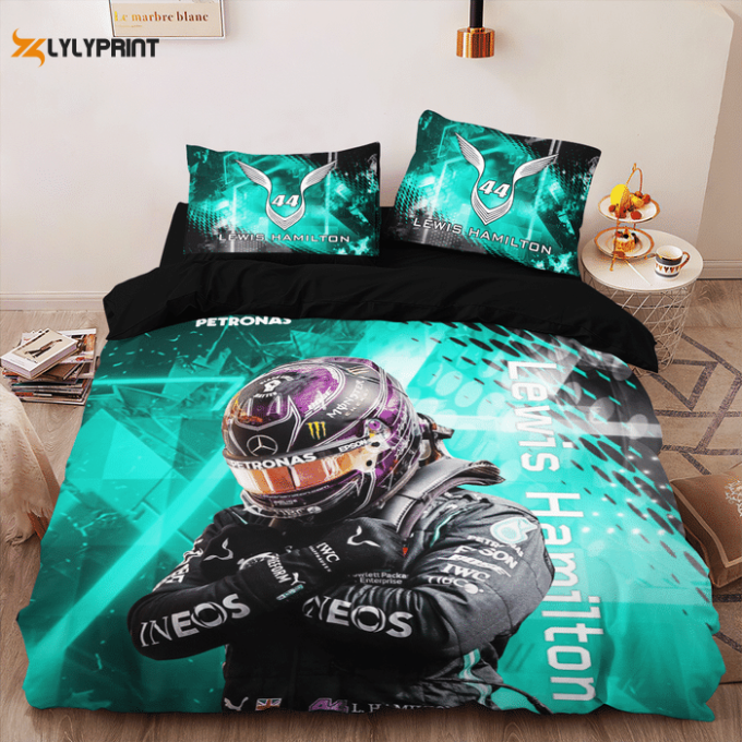 Mercedes-Amg Petronas Gift For Fans Duvet Cover Bedding Set Gift For Fans 1