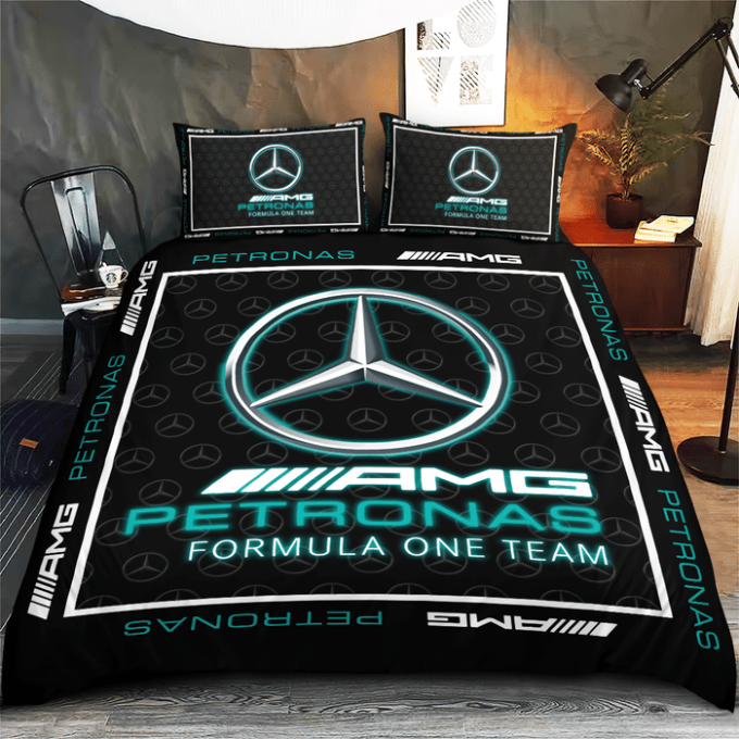 Mercedes-Amg Petronas Gift For Fans Duvet Cover Bedding Set Gift For Fans 2